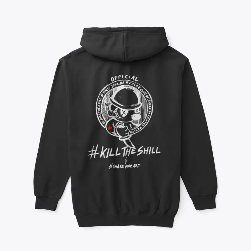 Official #KillTheShill Zip Hoodie BLACK 